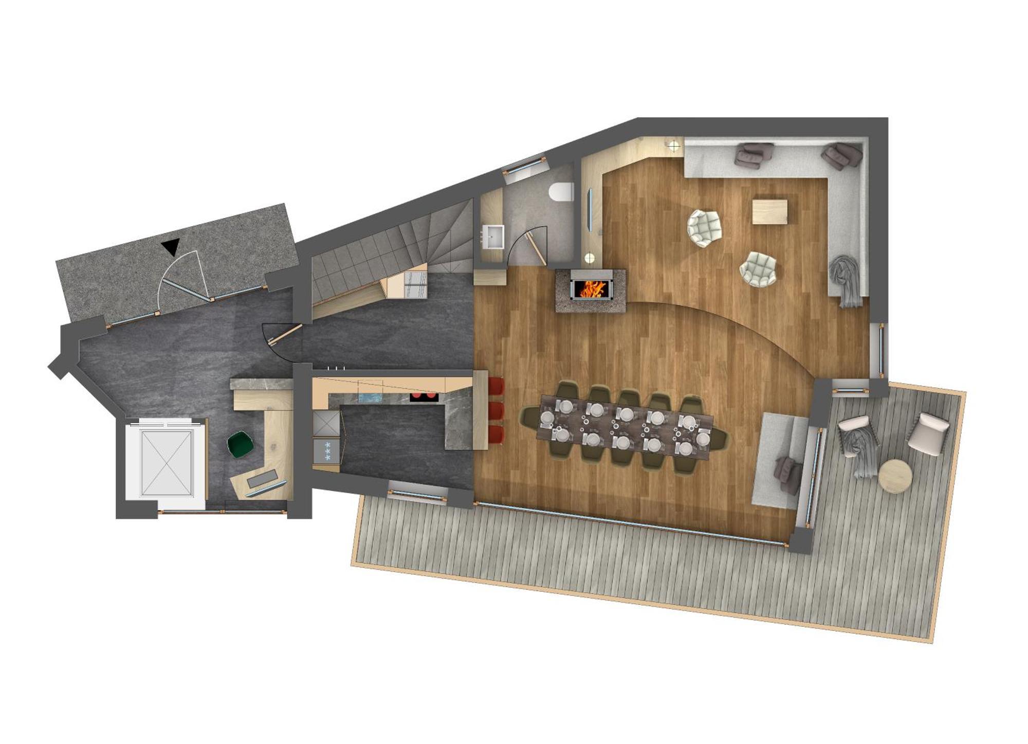Luxury Chalet Lefiro Santa Cristina Val Gardena Exterior foto